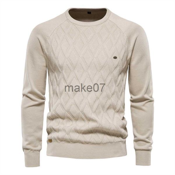 

men's sweaters aiopeson argyle basic men sweaters solid color oneck long sleeve knitted male pullover winter fashion new warm sweaters, White;black