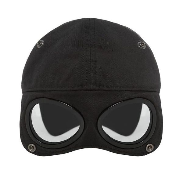 

two glasses cp company caps outdoor goggle snapbacks men cp baseball caps black blue army green5963063, Black;white