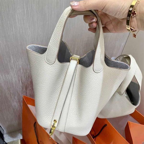 

a designer tote bag her mas handbag bag graffiti birkins woman bags designer portable picotin capacity women's leather basket vegetable