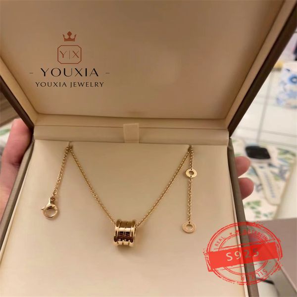 

pendant necklaces selling european and american style simple love design party fashion ladies luxury brand necklaces silver 925 jewelry gift
