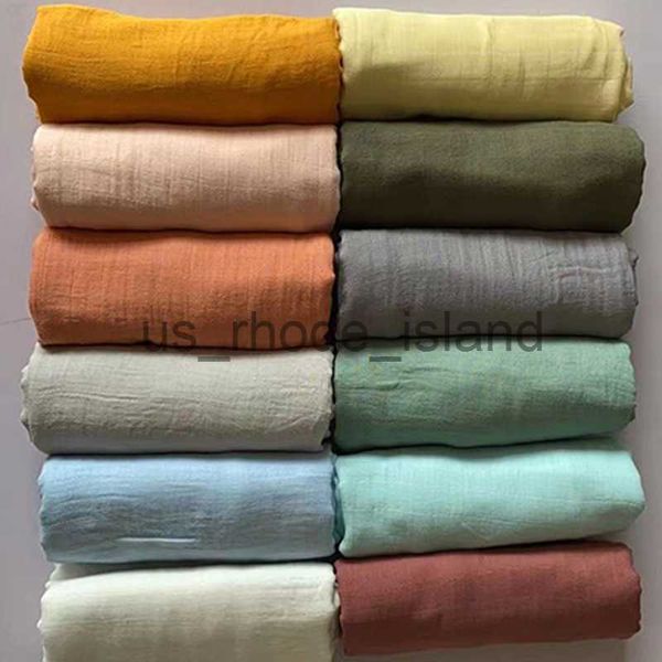 

blankets swaddling baby bamboo cotton muslin blanket solid color wrap swaddle sleeping bag newborn wraps bath towel infant bedding sleep cov