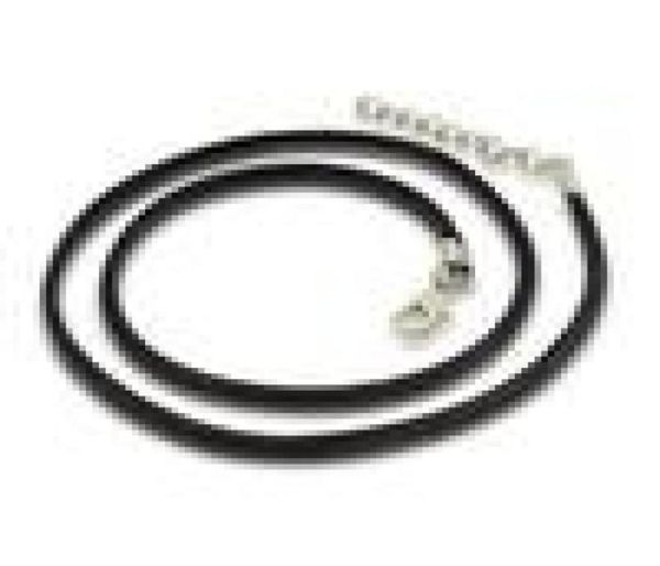 

black wax leather cord necklace rope chain lobster clasp diy jewelry accessories 2mm and 15mm for selections3958134, Silver
