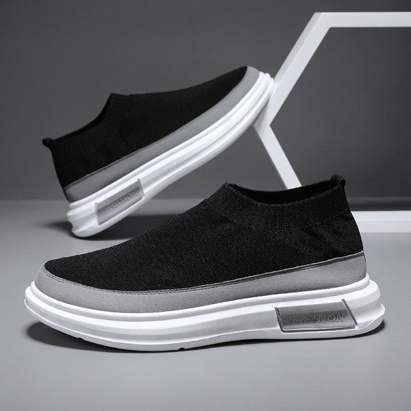 

dress shoes moufucny running shoes women sneakers breathable zapatillas hombre couple fitness sneakers men luxury brand shoes 230801, Black