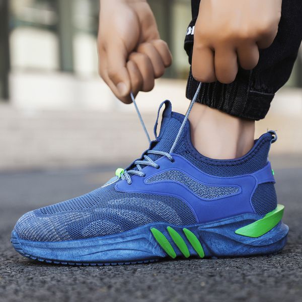 

men knit sneakers breathable running walking gym shoes hiking shoes men's sports designer shoe outdoor summer black beige men casual it