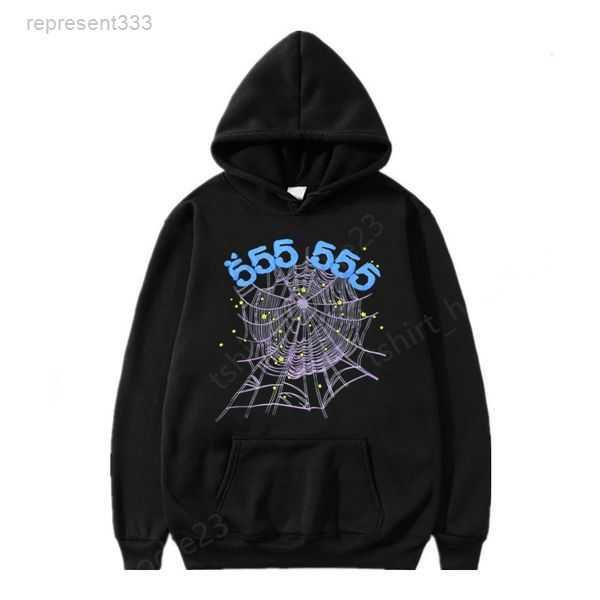 

spider hoodie pink young thug sp5der tracksuit 555555 men women web jacket sweatshirt 555 lpm 1 tugc, Black