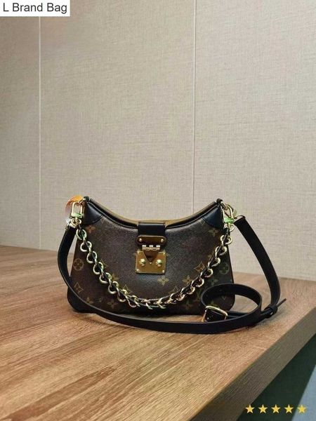 

l bag 2023 women's luxury handbag crossbody bag m46659 twinny handbag 22g7, Black