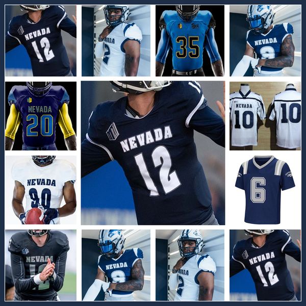 

colin kaepernick 2023 nevada jersey 27 frank hawkins 70 joel bitonio 73 austin corbett nevada wolf pack football jerseys custom stitched men, Black