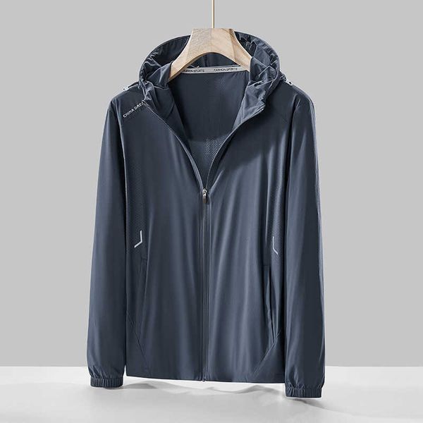 

men's sun protection suit, four sided elastic light and thin jacket, sun protection suit ice silk breathable couple coat, outdoor summ