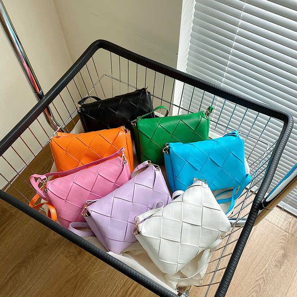 

abottegas vneta jodie mini teen intrecciato designer tote women's bag solid color woven simple casual trendy one shoulder crossbody bag