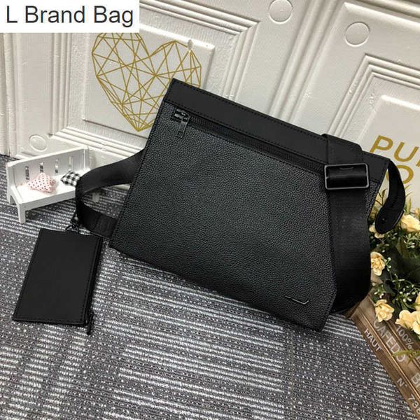 

l bag sports leather 2022 messenger bags designer casual flower shoulder bag men and women wallet backpack coin purse 3mqi, Black