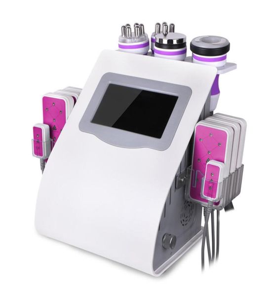 

mychway ultrasonic 6in1 cavitation vacuum rf radio frequency 5mw lllt slimming cellulite machine fat dissolve body shaping7580803