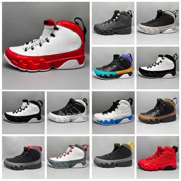 

fire 9 basketball shoes 9s dream it cool grey chile red racer blue anthracite change the world statue unc mens sports sneakers jumpman ix tr, Black