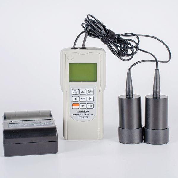 

portable window tint tester meter at-175p (with bluetooth printer) digital transmittance meter can store 500 measurement data