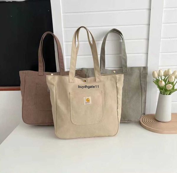 

other fashion accessories women's bag carhart water wash tote bag canvas one shoulder handbag student personality casual bag women&#039, Silver