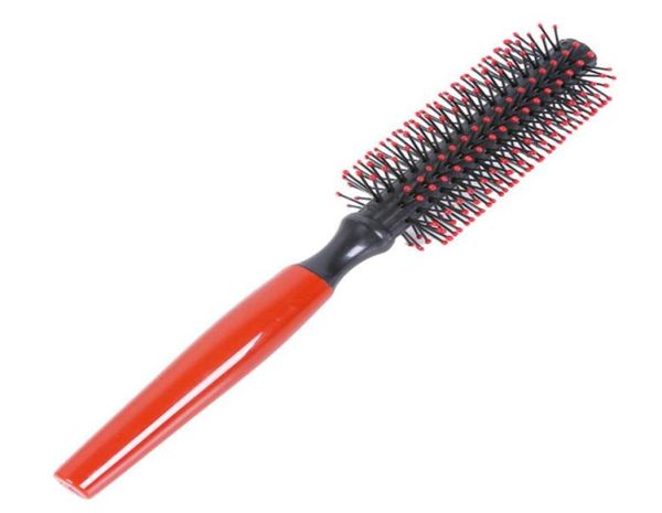 

10pc roller hair brush round comb wavy curly styling care curling salon tool7736616