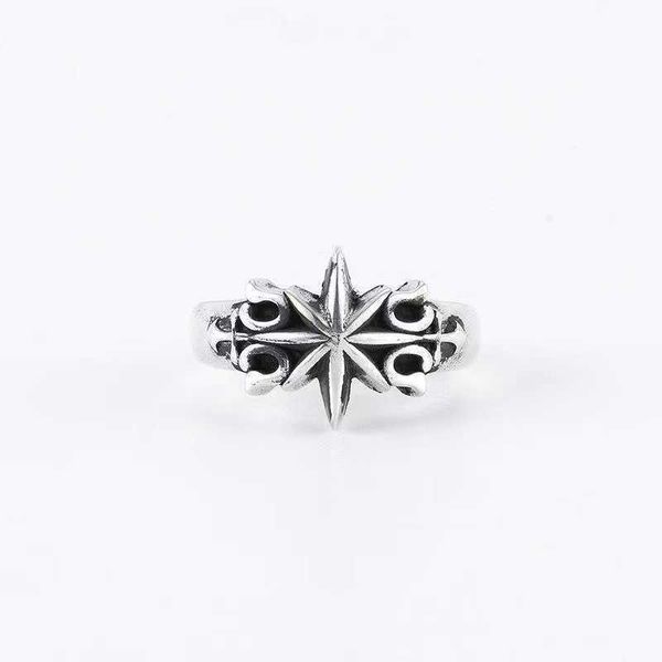 

qishang liumangxing ring pure thai silver personalized small design cool and versatile open