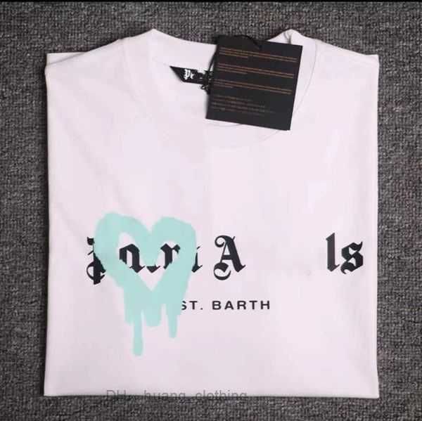 

mens t shirt graffiti palms palmangel city designer limited inkjet letter printing men's women's angels angles kith 2 tiwp, White;black