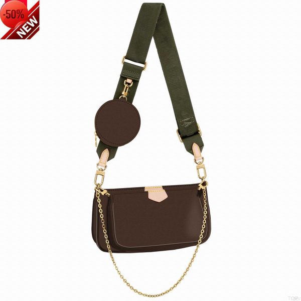

3 pcs purse shoulder bags three piece set purs classic handbags women bag lea