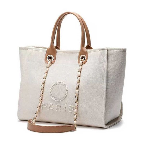 

fashion women's luxury beach bags pearl hand bag brand cc designers women tote evening handbag large capacity female backpacks small po