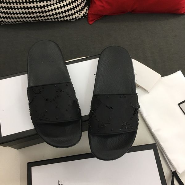 

designer sandals slippers summer men women shoes shaped multicolor flora slides molded footbed in black tonal rubber sole featuring embossed