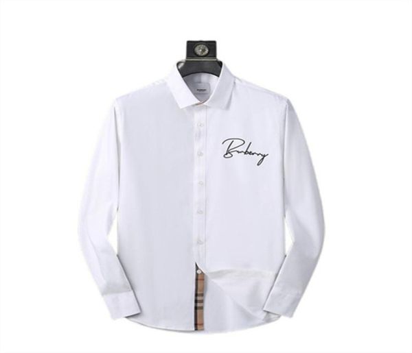 

2022 italian luxury designer menswear casual business shirt social and cocktail shirt brand springsummer slim fashion asian size 3328341, White;black