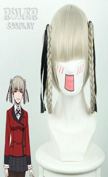 

short anime kakegurui compulsive gambler kirari momobami cosplay wig4951274, Black