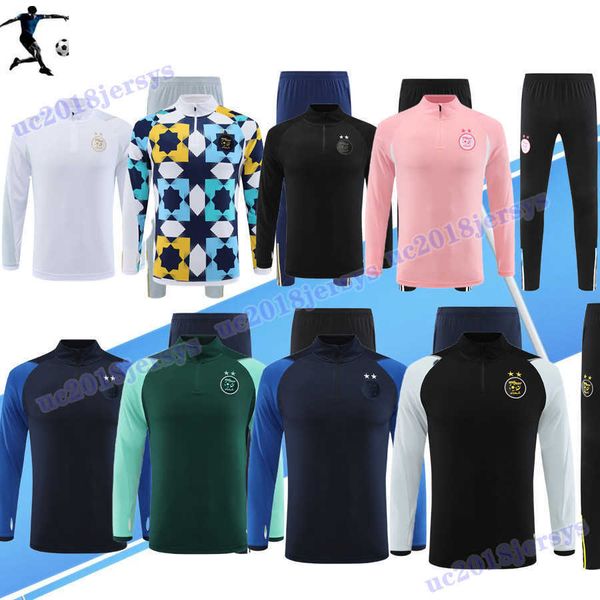 

23 24 algeria tracksuit mahrez short sleeved shorts soccer jerseys algerie bounedjah survetement foot feghoul sportswear football training s, Black