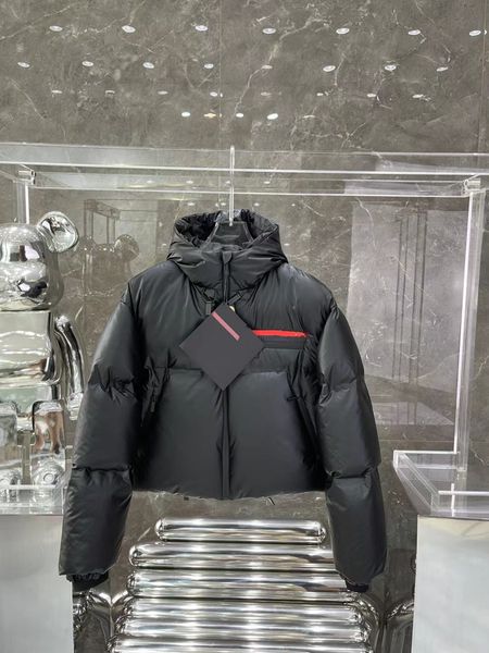

23luxury france mens down jacket letter monclair logo knitted women parkas panel casual coats bomber jackets designers men s clothing sizes-, Black