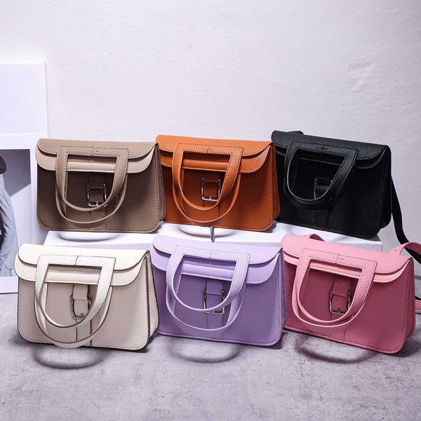 

halzan bags h ermess designer totes handbag genuine leather 5a quality 2023 shoulder handheld
