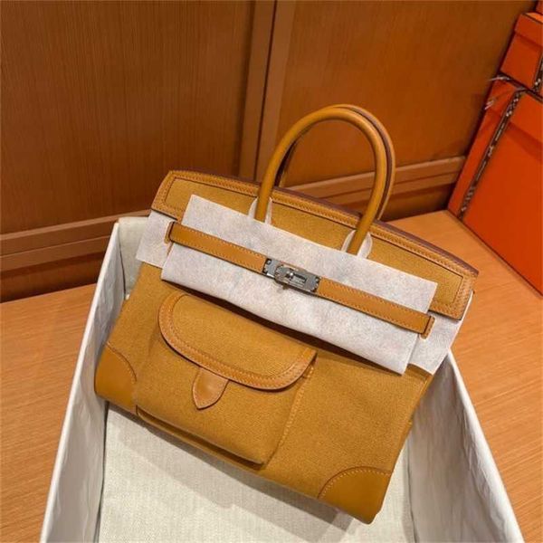 

cargo birkins handbag luxury bags handmade canvas bag bk25 cargo25 lightweight and stylish large capacity 1zp printing