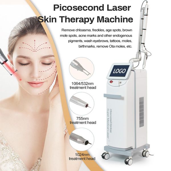 

co2 fractional laser machine skin resurfacing 755 1064 532nm beauty 5 in 1
