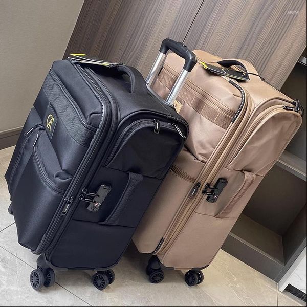 

suitcases multifunctional ultra-light silent boarding suitcase 20