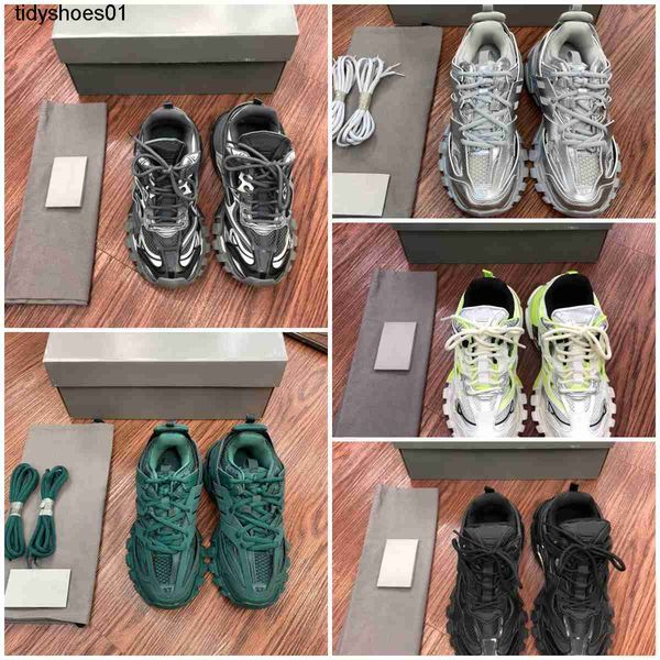 

designer balenciga basketball sneakers triple s track.3 running shoes luxury sports trainers for men women low heels foam runner shoe, Black