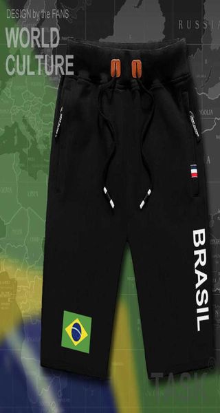 

plus m8xl brazil mens shorts beach new men039s board shorts flag workout zipper pocket sweat 2021 brasil bra brazilian gyms h09735679, White;black
