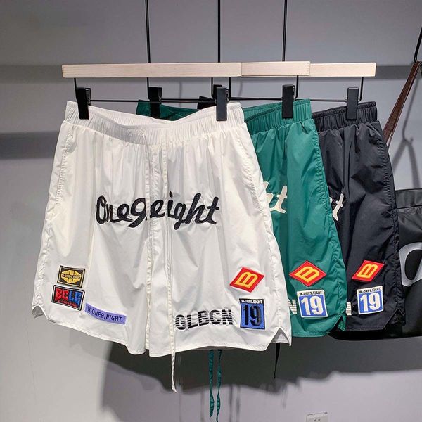 

men's shorts men american summer loose sports boys high street basketball straight casual for y2k sweatpants 230802, White;black