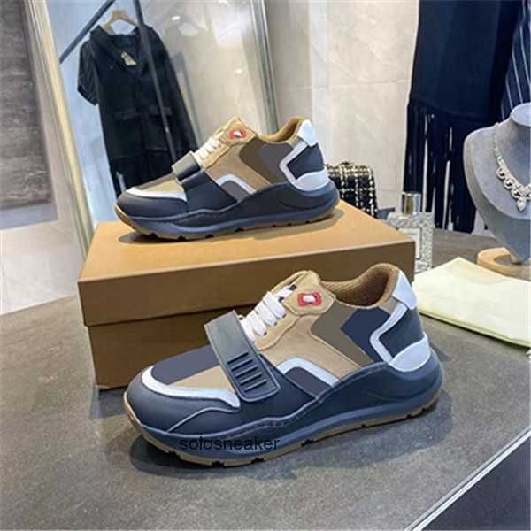 

sneaker burberies laceup burbreries vintage box women designer season sneakers casual shoes men shades trainers striped platform leather chu