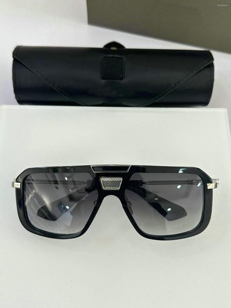 

sunglasses oversized frame men's and women's vintage style uv resistant rectangular matte luxury designer, White;black