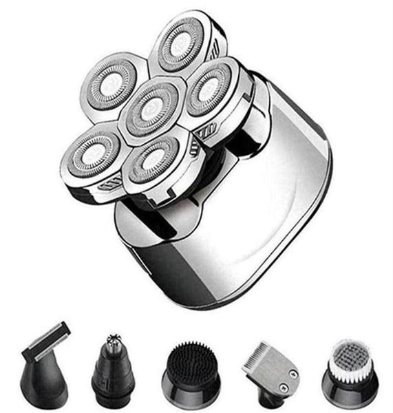 

resuxi lk8820 electric shaver 6in1 beard removal waterproof trimmer with led display263r7024357