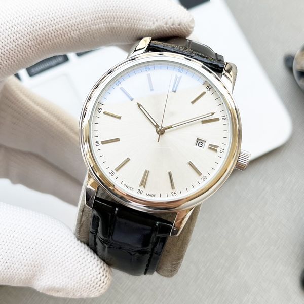 

mens watches tag heuer watch for mens automatic mechanical mens watch designer luxury watches leather strap dial 42mm men and women diamond, Slivery;golden
