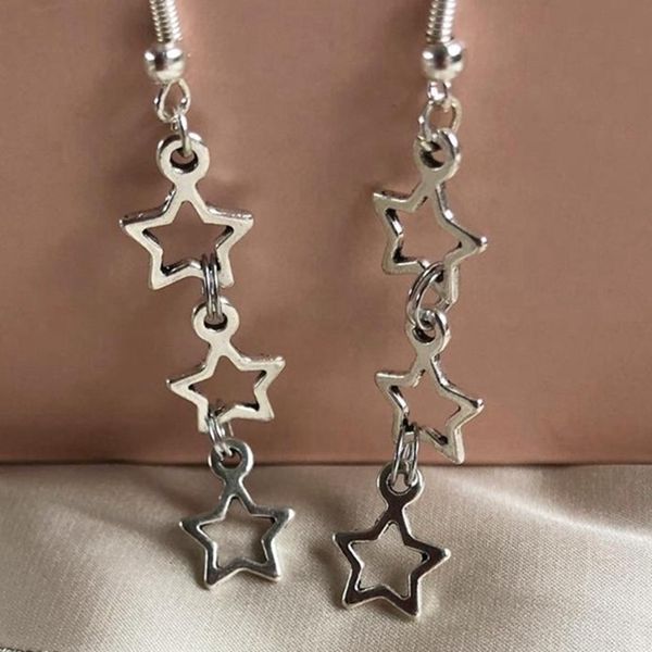 

stud star earrings goddess necklace stars children gifts witchcraft modern witch charm 230802, Golden;silver