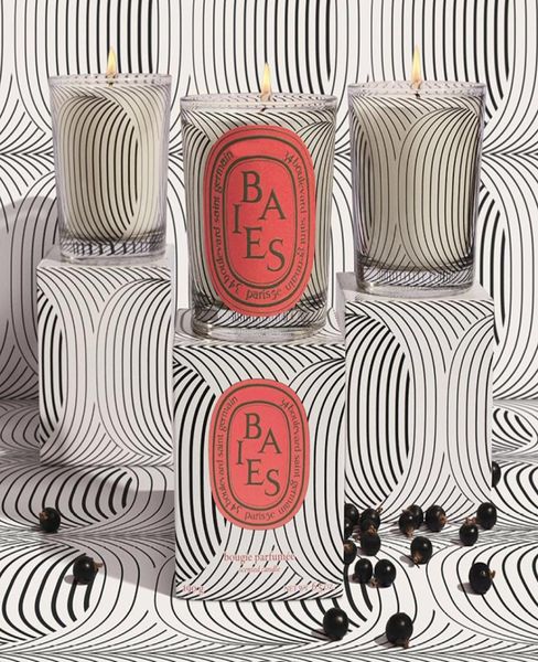 

family incense scented candle perfumed candles 190g basies rose santal imited edition 1v1charming smell and fast delivery lon9042376