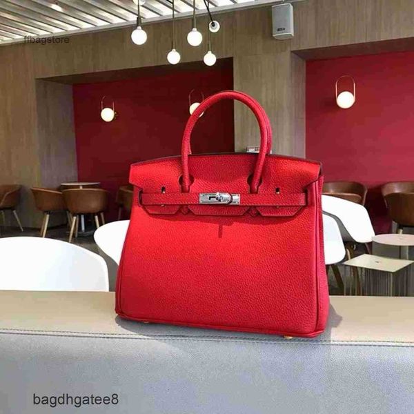 

h ermes 2023 bag capacity birkins handbag designer leather large black fashionable messenger female bags y4ii