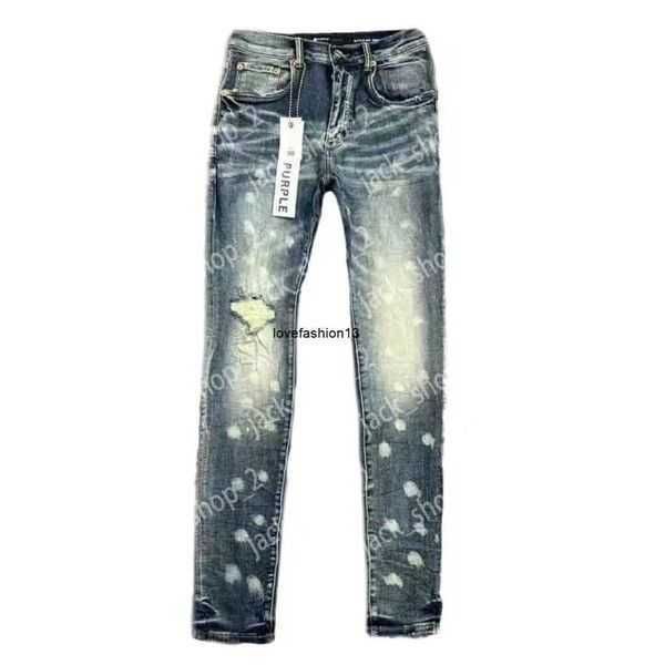 

purple brand jeans men's designer anti slim fit casual fashiion true 4 ekey, Blue