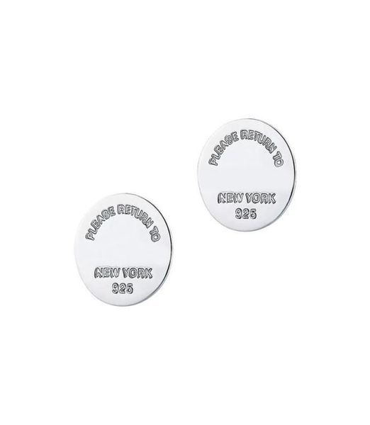 

12mm gold round earring stud women couple flannel bag stainless steel thick piercing jewelry gifts for woman accessories2380190, Golden;silver