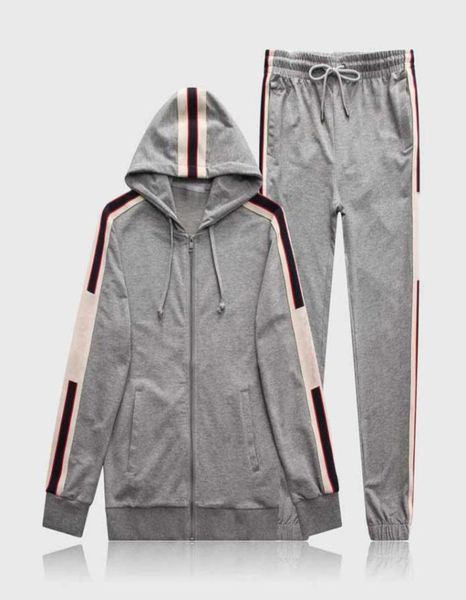 

men tracksuits sweater suits mens sweatsuit sports suit women jogging jacket sweatshirt set and pants man hoodie sportswear asian 5006319, Gray