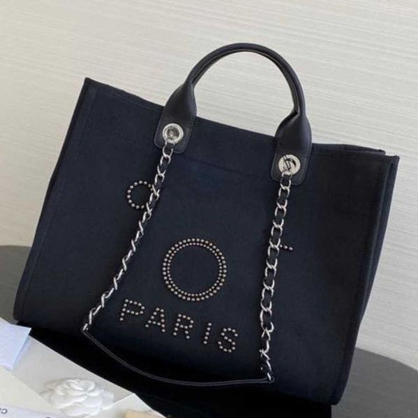 

classic luxury women's evening bags pearl beach handbag brand cc designers women tote bag large capacity female backpack small portable
