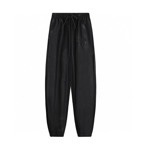 

men's plus size pants round neck embroidered and printed polar style summer wear with street pure cotton 34w2r, Black;brown