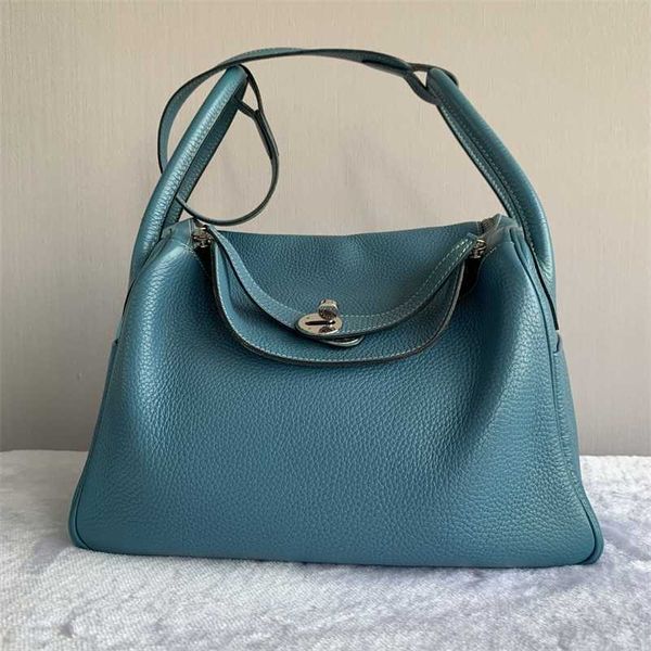 

lindys designer totes h ermess bags 5a genuine leather bluewith h logo qq 3txl
