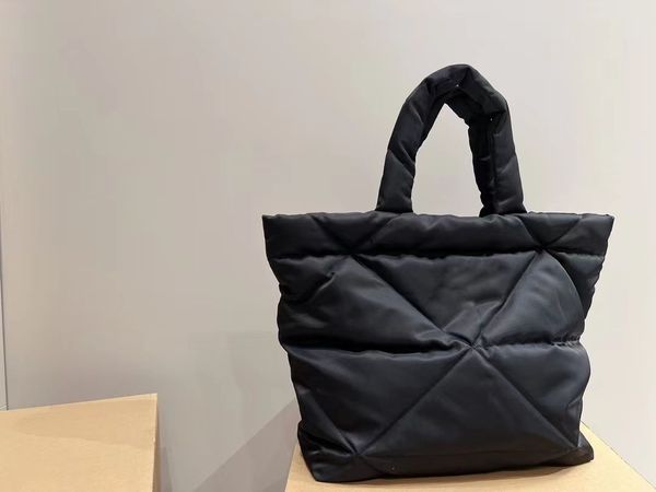 

lady tote bag handbags women tote bages luxury bags womens purses designer woman handbag soft cotton-padded shoulder shopping totes bags lar