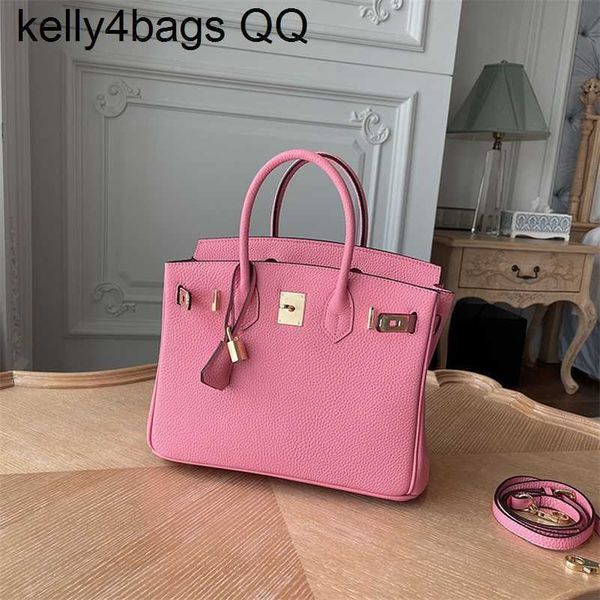 

totes designer birkins h ermess bags 5a quality genuine leather girl's heart pink real layer cow mini cross-body women's trendqq e